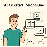 Shop Our AI Kickstart: Zero to One image. AI Kickstart: Zero to One image. - featured product image.